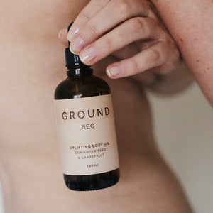 Ground Uplifting Body Oil with coriander seed & grapefruit