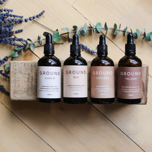 Ground Wellbeing body oils collection