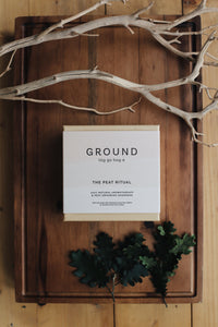 Ground Wellbeing the peat ritual gift set